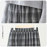 ロングスカート チュールスカート チェック柄 | ica | 詳細画像7 