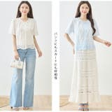 トップス コットン レース | ica | 詳細画像2