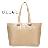 ベージュ | 【1020】牛革トートバッグ 本革 ユニセックス | idadi