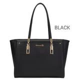 ブラック | バイカラートートバッグ【idadi】 | idadi