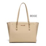 ベージュ | バイカラートートバッグ【idadi】 | idadi