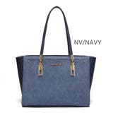 ネイビー | バイカラートートバッグ【idadi】 | idadi
