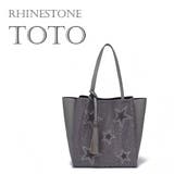 【80803】星柄ラインストーントートバッグ【idadi】 | idadi | 詳細画像1 