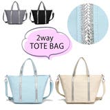 【AM516】2wayラインストーンテープ キャンバストートバッグ ショルダーバ… | idadi | 詳細画像1 