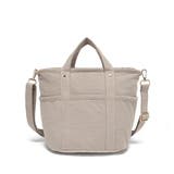 【AM608-2】多機能2WAYトートバッグ 豊富なカラー | idadi | 詳細画像3 