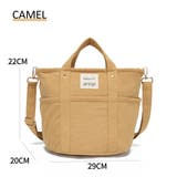 キャメル | 【AM608-2】多機能2WAYトートバッグ 豊富なカラー | idadi