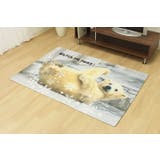 デジタルプリント ウォッシャブルラグ 約90×130cm | IKEHIKO | 詳細画像6 