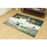 デジタルプリント ウォッシャブルラグ 約90×130cm | IKEHIKO | 詳細画像7 