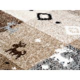 トルコ製 ウィルトン織り 玄関マット 『フォリア』 約50×80cm | IKEHIKO | 詳細画像3 