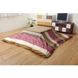 レッド系 | 和柄 こたつ布団カバー 長方形大 『こよみ』 約215×295cm | IKEHIKO