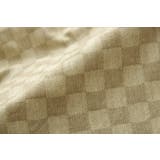 インド綿100％ 格子柄 こたつ布団カバー 『クレタ』 約215×215cm | IKEHIKO | 詳細画像3 