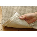 インド綿100％ 格子柄 こたつ布団カバー 『クレタ』 約215×215cm | IKEHIKO | 詳細画像5 