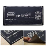 キッチンマット PVC使用 抗菌防臭 約60×122cm 裏:すべりにくい加工 | IKEHIKO | 詳細画像6 