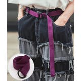 パープル | ベルト メンズ Dカン | improves