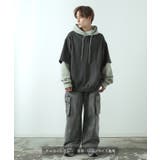 パーカー メンズ レイヤード | improves | 詳細画像12