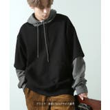 パーカー メンズ レイヤード | improves | 詳細画像3