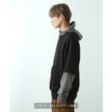 パーカー メンズ レイヤード | improves | 詳細画像4