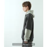 パーカー メンズ レイヤード | improves | 詳細画像10