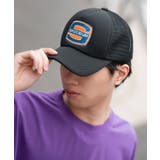 ブラック×ブラック | キャップ メンズ メッシュキャップ | improves
