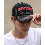 ブラック | キャップ メンズ ヴィンテージ加工 | improves