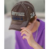 ブラウン | キャップ メンズ ヴィンテージ加工 | improves