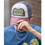 ネイビー×ワイン | キャップ メンズ ヴィンテージ加工 | improves