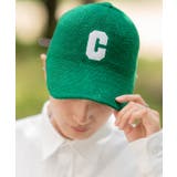 C-グリーン | キャップ メンズ リネン | improves