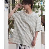 半袖Tシャツ メンズ ボーダー柄 | improves | 詳細画像1 