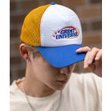 イエロー×ブルー | キャップ メンズ レディース | improves