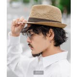 ストローハット メンズ ポリエステル | improves | 詳細画像3