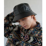 ブラック | ハット メンズ 合成皮革 | improves