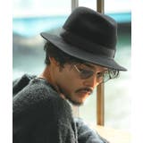 ブラック | ハット メンズ 中折 | improves