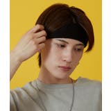 ブラック | ヘアバンド メンズ レディース | improves