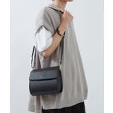 ブラック | ショルダーバッグ メンズ シンセティックレザー | improves