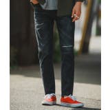 ブラック | デニムパンツ メンズ シンプル | improves