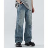 デニムパンツ メンズ ワイドジーンズ | improves | 詳細画像6 