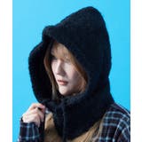 ブラック | ファーニット バラクラバ レディース | improves