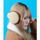 ベージュ | ボアイヤーマフ 耳あて レディース | improves