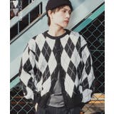 アーガイルカーディガン メンズ レディース | improves | 詳細画像1