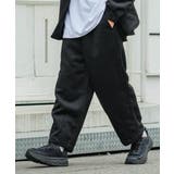 ブラック | ワイドパンツ メンズ レディース | improves