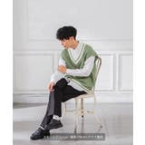 ニット ベスト Vネック | improves | 詳細画像15