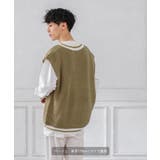 ニット ベスト Vネック | improves | 詳細画像7