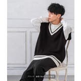 ニット ベスト Vネック | improves | 詳細画像9