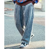 ケミカルネイビー | ペインターパンツ メンズ ワイドパンツ | improves