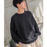 オーバーサイズニットセーター メンズ レディース[品番