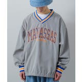 グレー | ロンT カレッジロゴ プルオーバー | improves