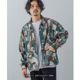 総柄 シャツジャケット メンズ | improves | 詳細画像2