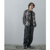 総柄 シャツジャケット メンズ | improves | 詳細画像11