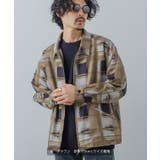 総柄 シャツジャケット メンズ | improves | 詳細画像7