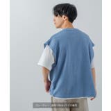 ジャガード インレイ ニットベスト×Tシャツ | improves | 詳細画像15